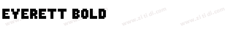 everett bold字体转换